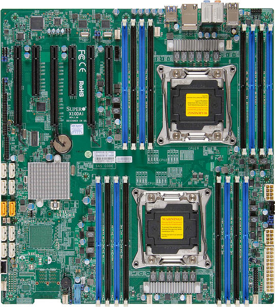 SuperMicro X10DAi C612 USB 3.0 DDR4 E-ATX Socket-2011-3