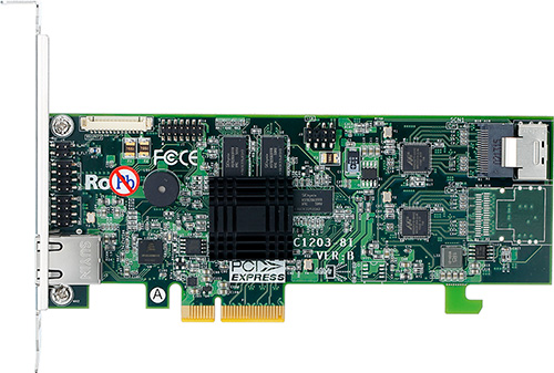 Areca ARC-1203-4I 2P (1 x 8087) SATA PCI-E 2.0 6GB/s