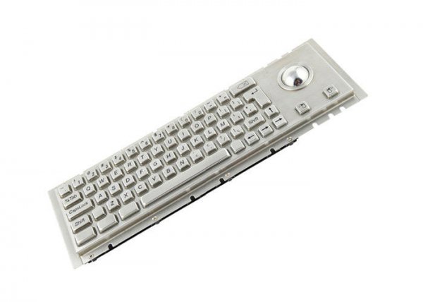 Iwill 63CA-TB Industri Tastatur m/trackball for innfelling - IP65 / Vandalsikkert