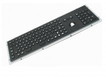 Iwill FN103-TB-B Tastatur m/trackball for innfelling - IP65 / Vandalsikkert