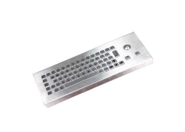 Iwill 65-TB-MDT Industri Tastatur m/trackball - IP65 / Vandalsikkert - Compact