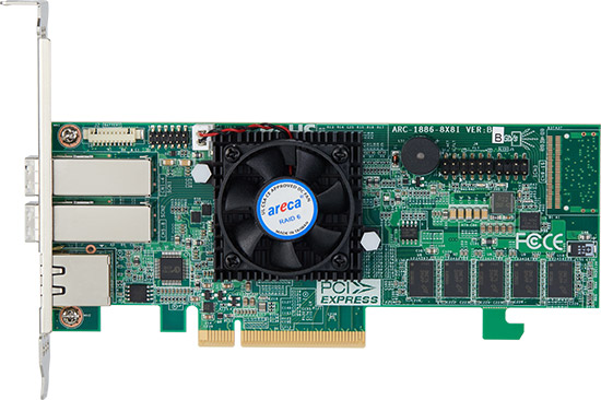 Areca ARC-1886-8x (2 x SFF-8644) SAS PCI-E 4.0 12GB/s