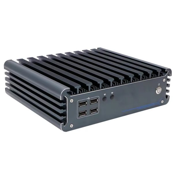 Iwill iBOX Black Industri-PC Alder Lake + Iris Xe Graphics - 4 x COM