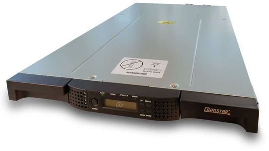 Qualstar Q8 1U 8 x Tape m/LTO-9 stasjon - maks 144/360TB - SAS