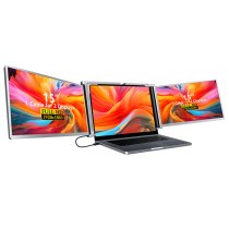 Iwill TriScreen 2 x 15″ LED IPS 1920 x 1080 16:9 USB-C Iwill TriScreen 2 x 15″ LED IPS 1920 x 1080 16:9 USB-C