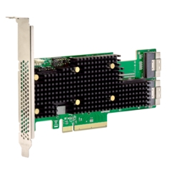 Broadcom / LSI 9600-16i 16P (2 x 8654) SAS PCI-E 4.0 24GB/s