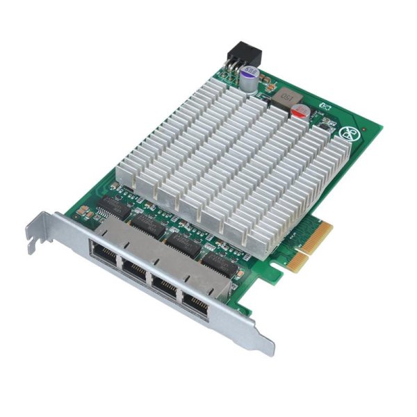 Intel OEM i226-V 4X PCI-E 2.0 LAN (4 x 2.5GB RJ45) PoE