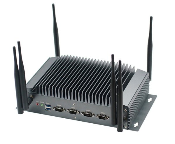 Iwill iBOX Silver Industri-PC Alder Lake + Iris Xe Graphics - 3 x LAN + 4G / 5G